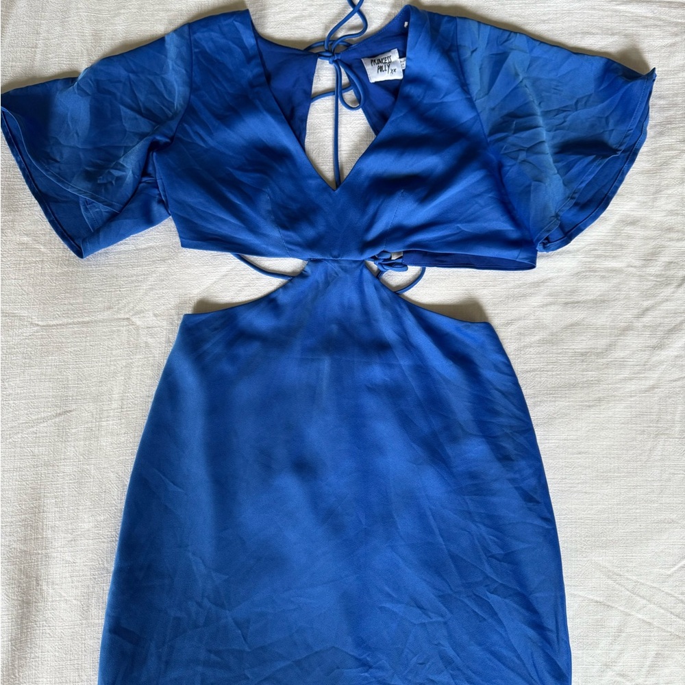 Princess Polly Blue Cut Out mini Dress